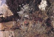John William Waterhouse The Enchanted Garden oil on canvas